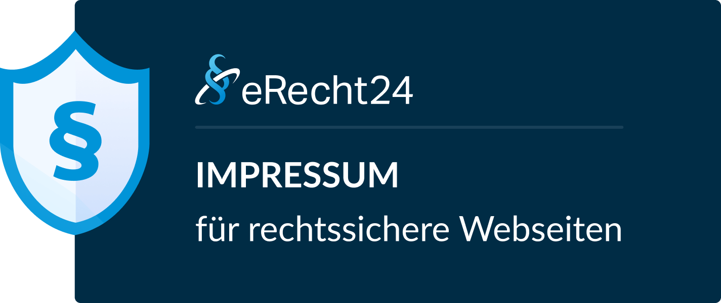 Foto: Impressumsiegel E-Recht24